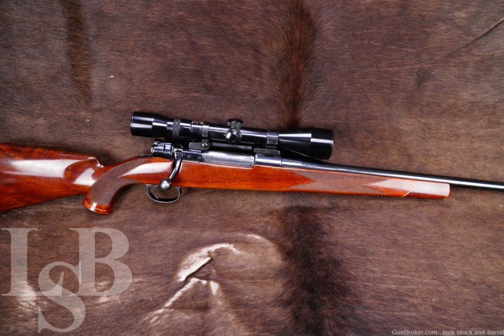 Weatherby Pre-Mark V .300 Wby Magnum Scoped Mauser Bolt Rifle, MFD 1955 C&R-img-0