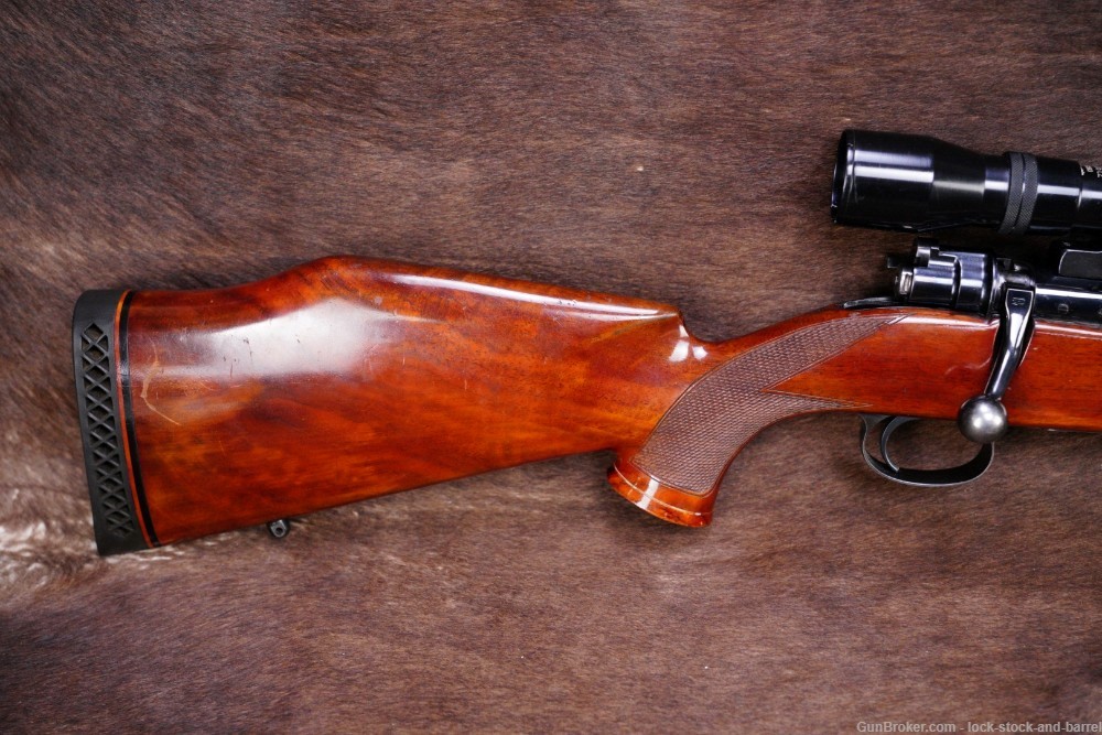 Weatherby Pre-Mark V .300 Wby Magnum Scoped Mauser Bolt Rifle, MFD 1955 C&R-img-3