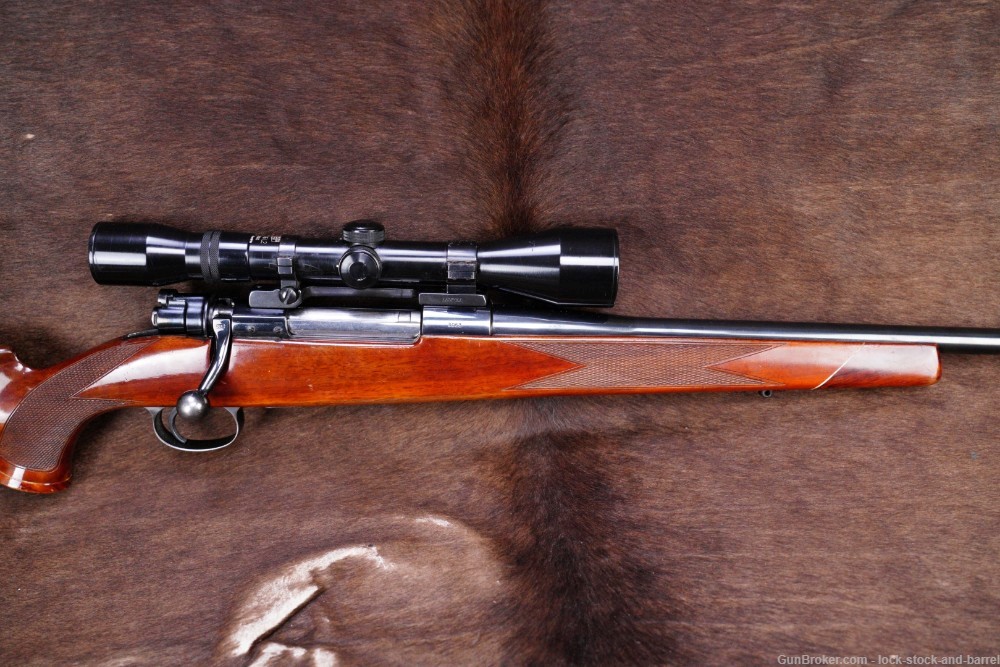 Weatherby Pre-Mark V .300 Wby Magnum Scoped Mauser Bolt Rifle, MFD 1955 C&R-img-4