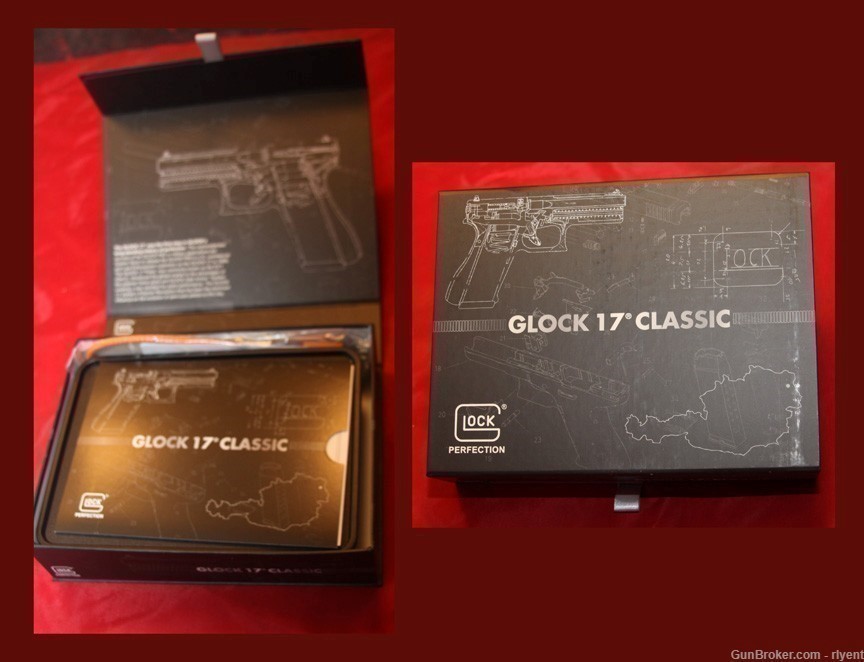 Glock 17 Gen 1 Classic Collectible, 9mm,  2-17rd Magazines - NEW!-img-4