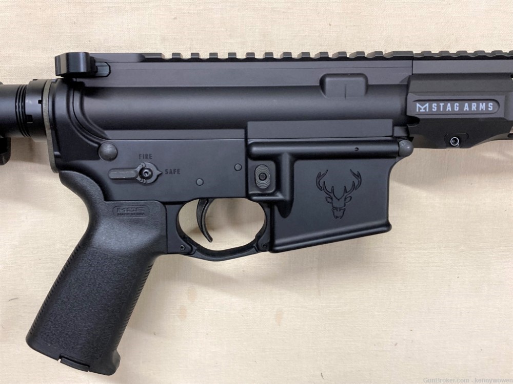 AR-15 Custom Stag Arms Stag-15 Left hand 5.56/.223 MLOK 16" 5.5# trigger-img-3
