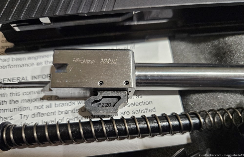 Sig Sauer P220 .22LR Rimfire Conversion Kit-img-1