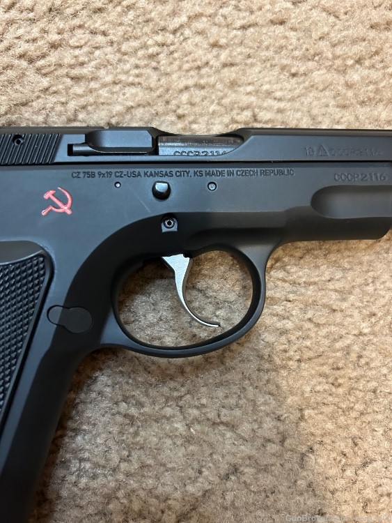 CZ 75 B Cold War Commemorative, 9mm, Limited Edition -img-10