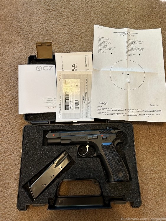 CZ 75 B Cold War Commemorative, 9mm, Limited Edition -img-1