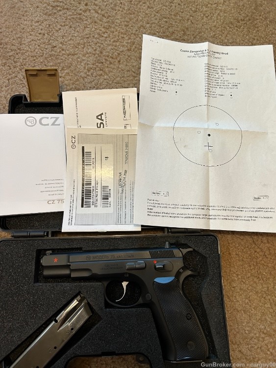 CZ 75 B Cold War Commemorative, 9mm, Limited Edition -img-2