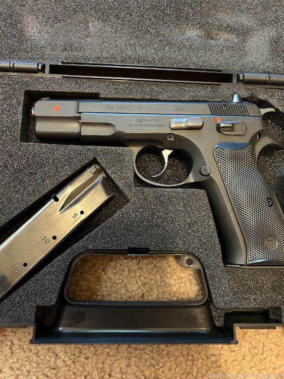 CZ 75 B Cold War Commemorative, 9mm, Limited Edition -img-3