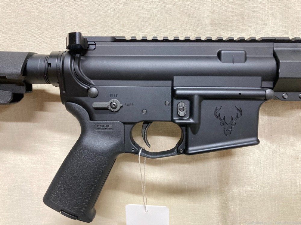 AR-15 Custom Left Hand Stag-15 5.56 SBA3 10.5" Ballistic Ad MLOK  5.5# trig-img-3