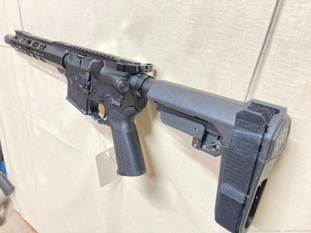 AR-15 Custom Left Hand Stag-15 5.56 SBA3 10.5" Ballistic Ad MLOK  5.5# trig-img-8