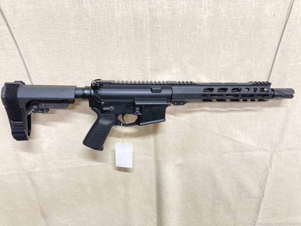 AR-15 Custom Left Hand Stag-15 5.56 SBA3 10.5" Ballistic Ad MLOK  5.5# trig-img-4