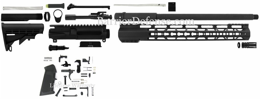 U-Build AR15 16" 300 BLACKOUT Complete Kit w/ KeyMod Hand Guard AR-15-img-0