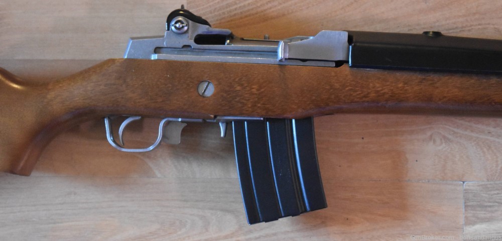 Ruger Mini-14 .223 semi-auto rifle 18.5" SS 1988-img-1