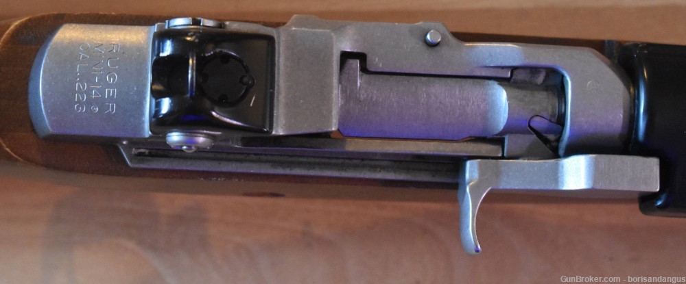 Ruger Mini-14 .223 semi-auto rifle 18.5" SS 1988-img-4