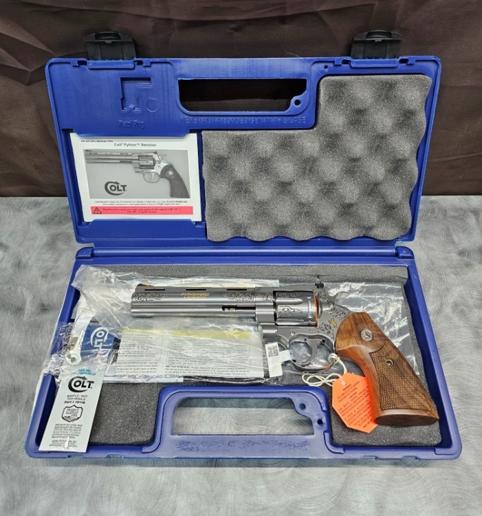 Colt Python .357Mag SP6WTS-EE  LNIB Offered to Employees'  Only 160 Made -img-1
