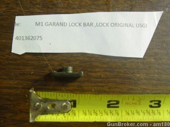 M1 GARAND LOCK BAR NEW IN GREASE WW11 USGI-img-2