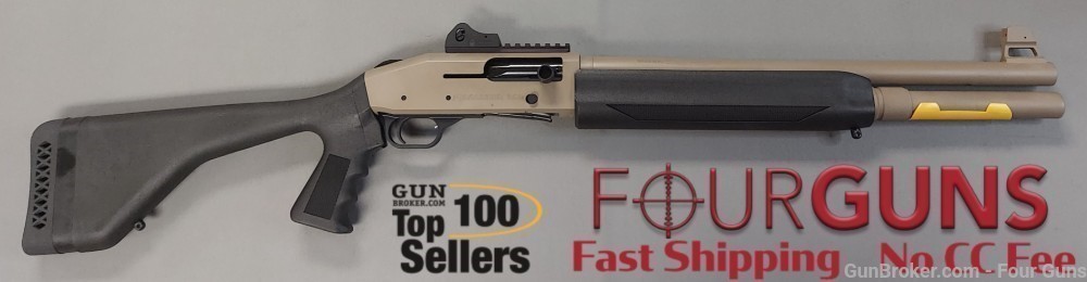 Mossberg 930 SPX Pistol Grip 12GA Semi-Auto Shotgun Tan 18.5" 85233-img-0