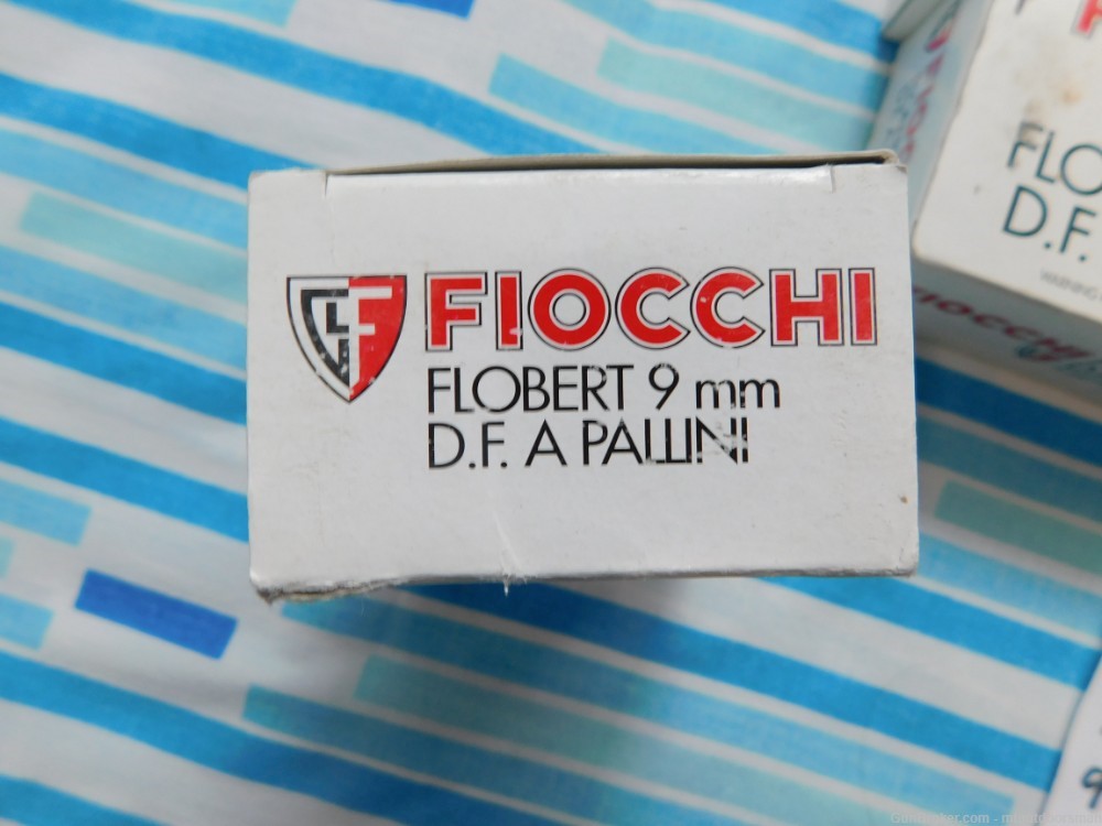 9 Boxes 447 Rds Fiocchi Flobert 9mm Rimfire Shotgun Shell RARE 9 Shot-img-4