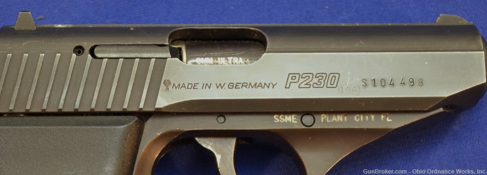 Sig Sauer Model P230-img-1