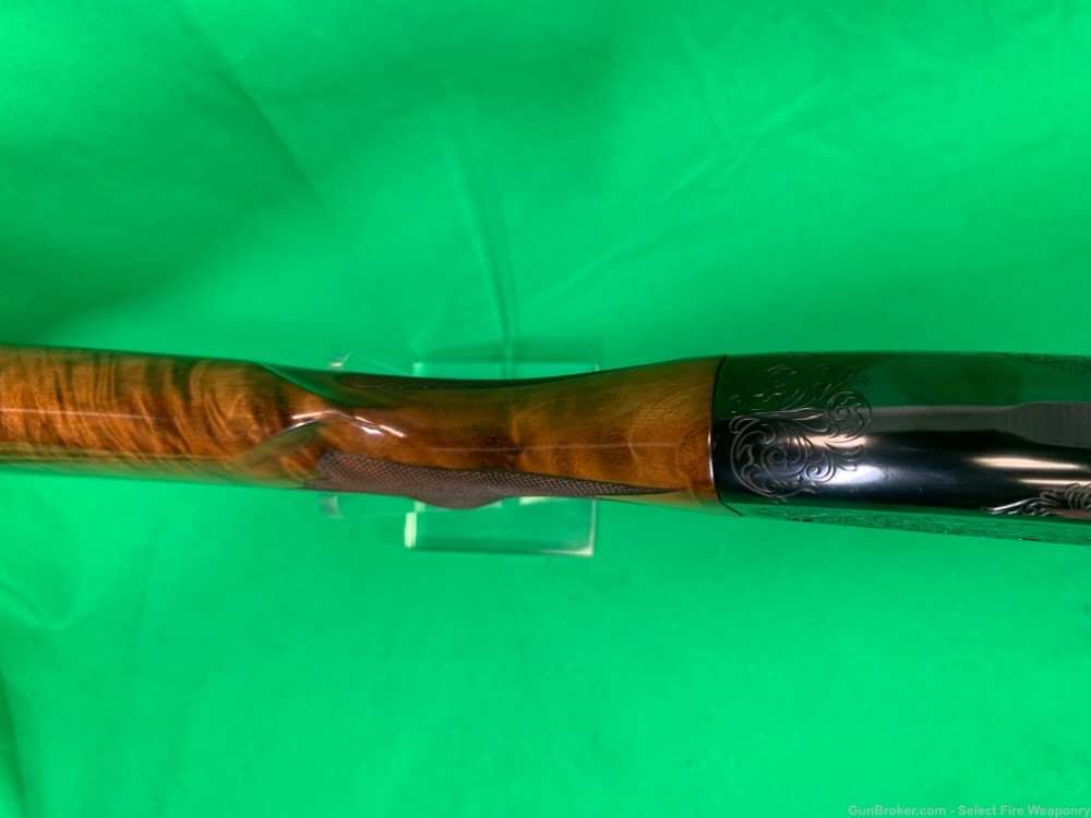 RARE Remington 870 All American Trap MINT 12 ga Engraved High Grade wood-img-23
