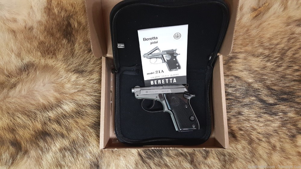 Beretta 21A Bobcat INOX 22 LR 2.40" 7+1 NEW in BOX-img-7