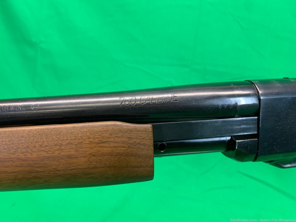 Remington model 760 Carbine Pump Milwaukee Police Surplus .308 -img-14