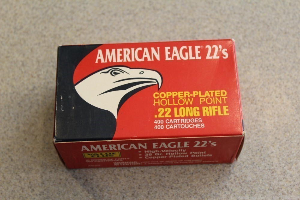 Federal American Eagle 22LR From Canada 400 Round Brick RARE-img-12