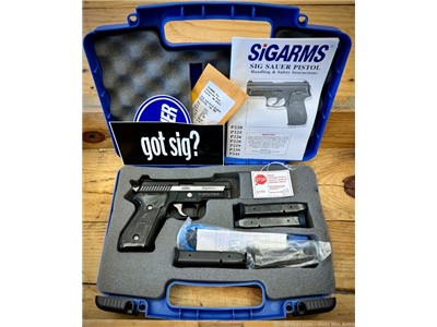 PENNY START: Sig Sauer P229 Equinox DA/SA .40 SW EX Cond TONS of Extras