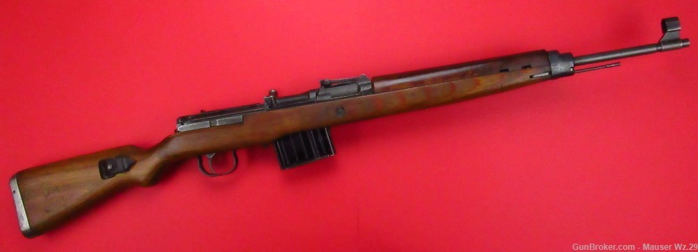 Nice German 1944 WWII Berlin Lubecker DUV G43 rifle 8mm Mauser G41 K98 k43-img-1