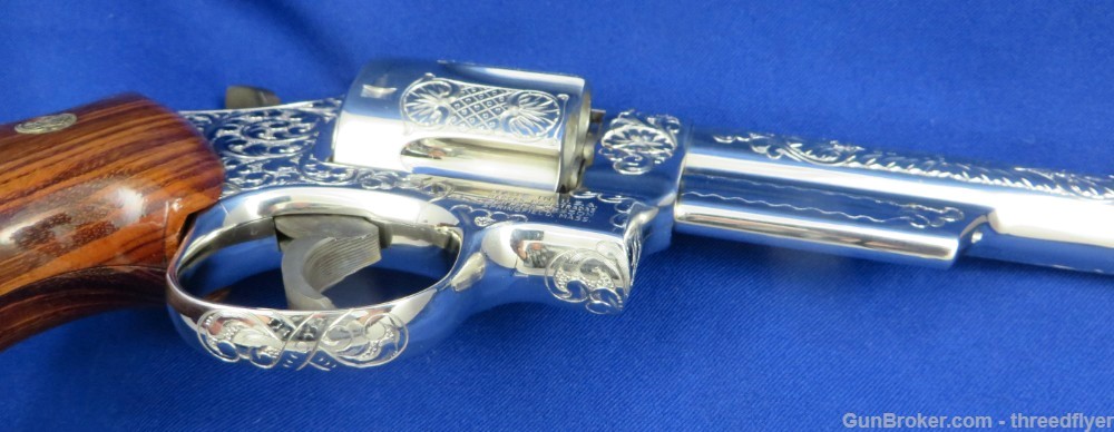 Smith & Wesson 29-2 Factory Engraved Nickel 8-3/8" Un-Fired Presentation -img-23