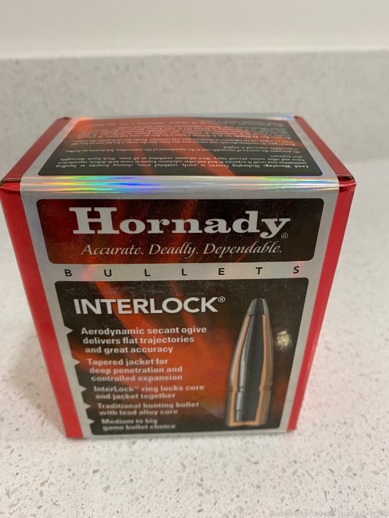 New Hornady Interlock 30 Cal .308” 150 Gr SP Bullets-img-2