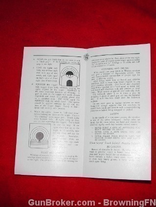 Original S&W 1950s HELPFUL HINTS Brochure Flyer-img-3