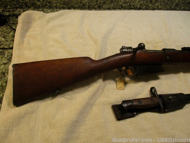 Belgium Mauser Model 1889 with Bayonet "The rifle that saved Paris."-img-1