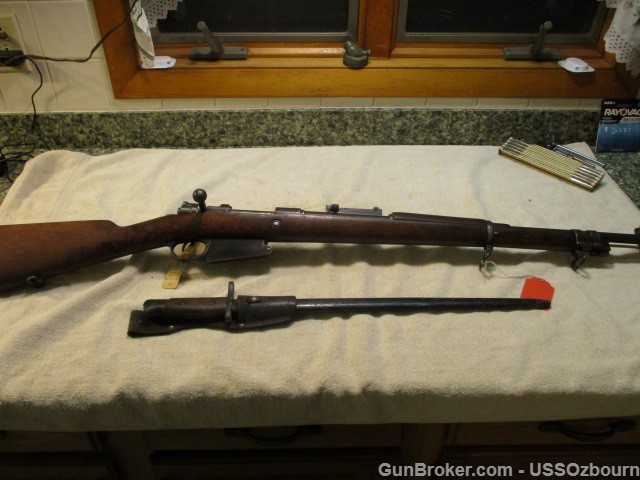 Belgium Mauser Model 1889 with Bayonet "The rifle that saved Paris."-img-0