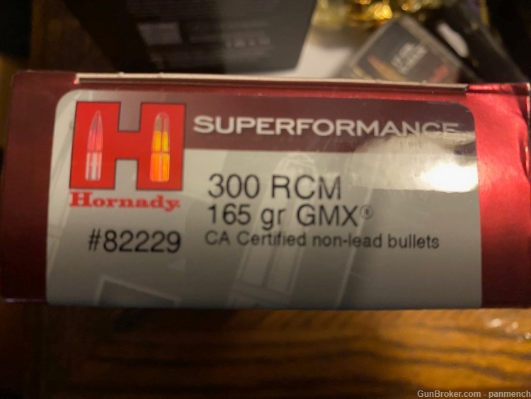 Hornady Superformance 300 RCM 165gr GMX 40rds-img-0