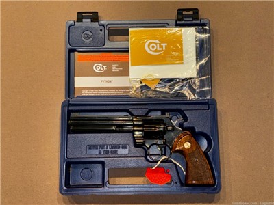 Blued 1986 Colt Python .357 Mag in Excellent Condition