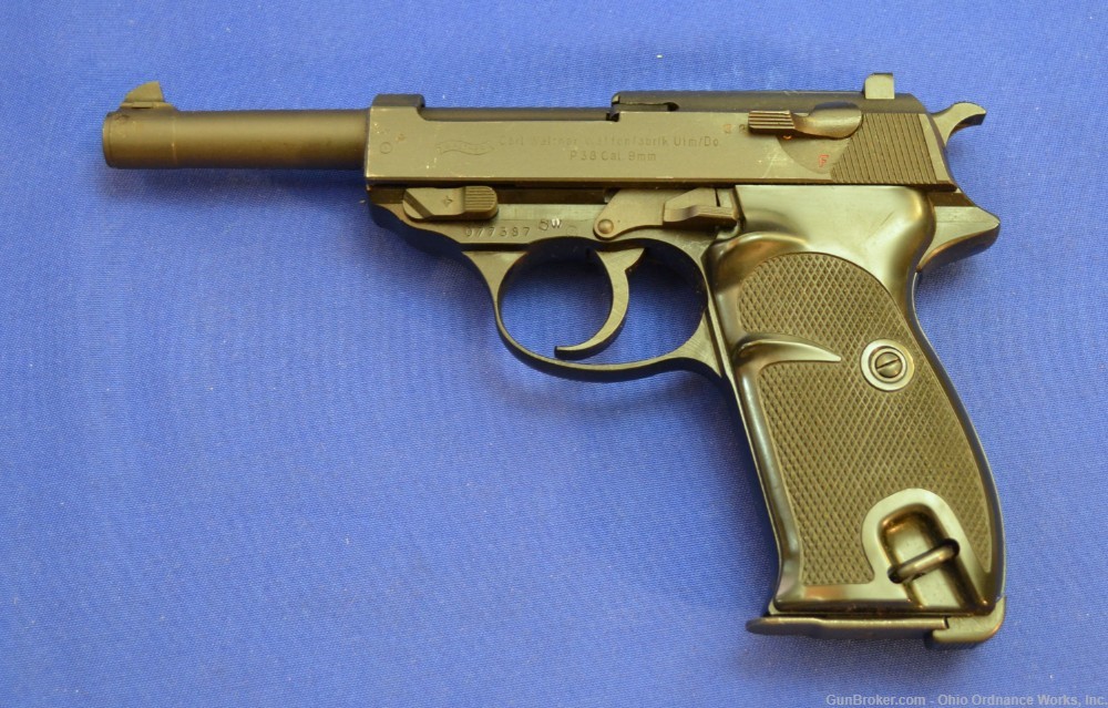 West German military issue Walther P-38 pistol-img-0