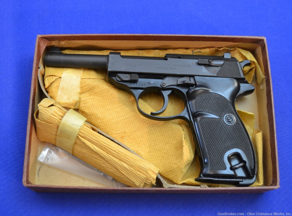 West German military issue Walther P-38 pistol-img-8