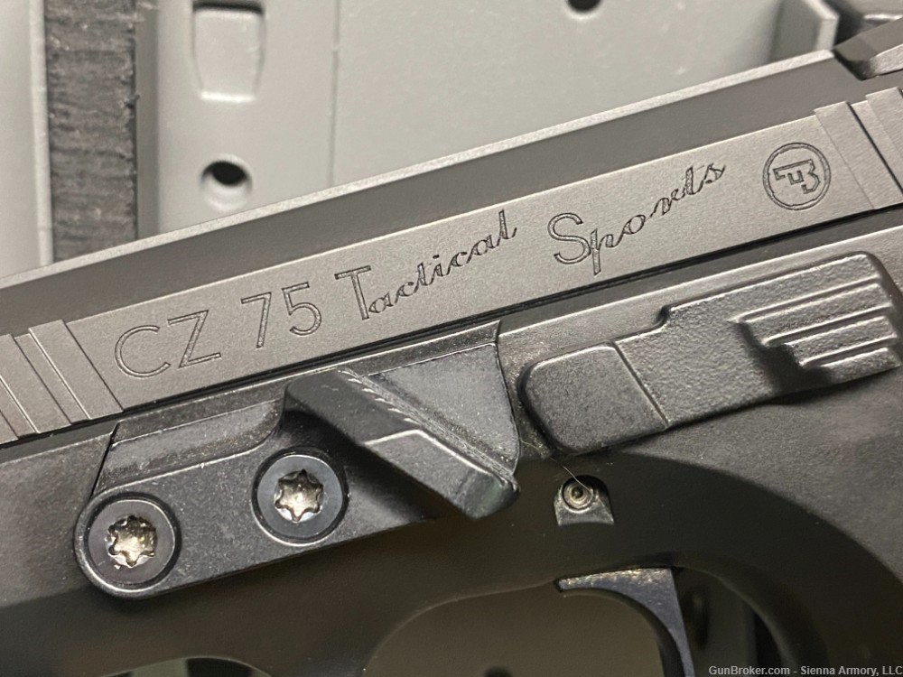 CZ 75 CZ75 Tactical Sport TS Orange 9mm 2022 EXCELLENT 91261 SAO RARE-img-13