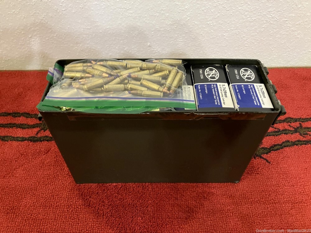 1200 Rounds Federal SS197SR FN 5.7x28mm Ammo 40 Grain Hornady V-Max-img-8