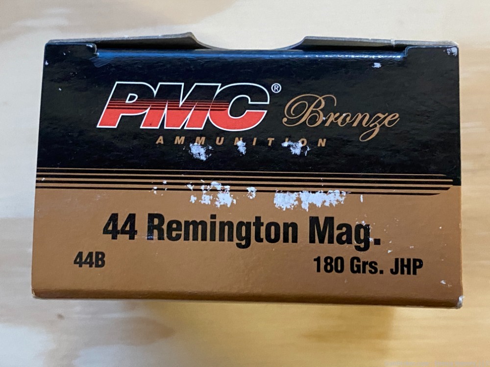 250 Rounds PMC Bronze .44 Remington Magnum 180 Grain JHP 44B-img-3