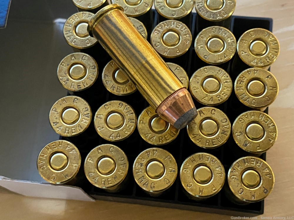 250 Rounds PMC Bronze .44 Remington Magnum 180 Grain JHP 44B-img-5