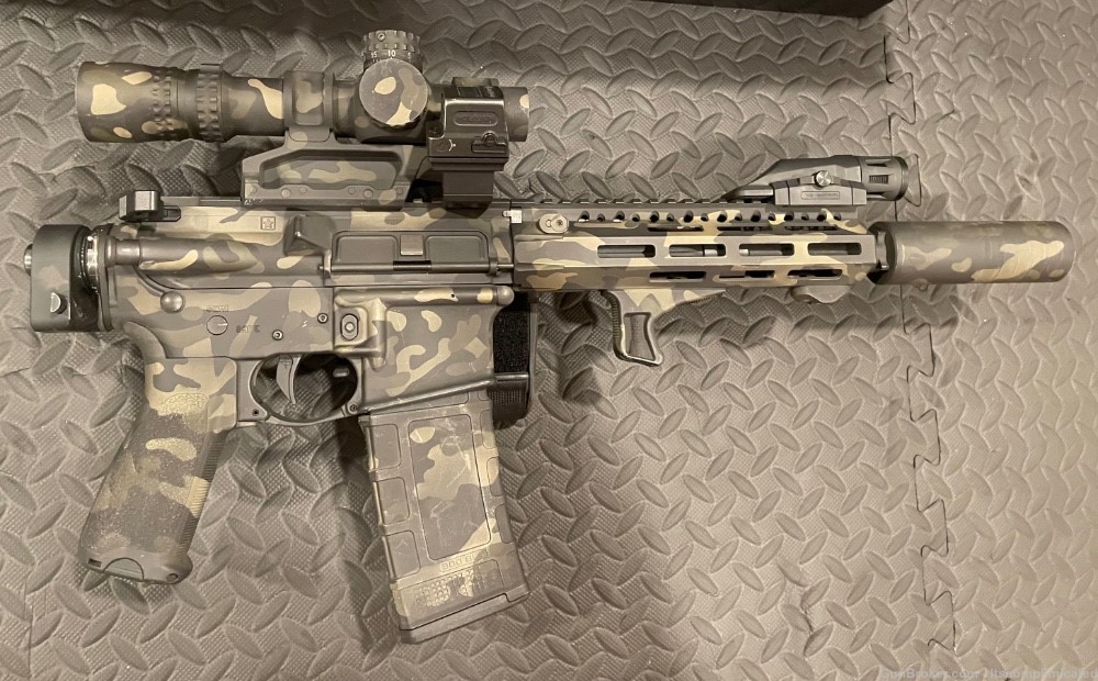 One of a kind close to new BCM RECCE-9 300BLK fully loaded. see details-img-2