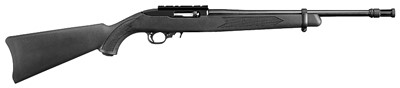 Ruger 10/22 Tactical .22Lr Blued Black SYN W/Flash Hider-img-0