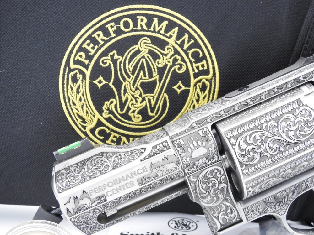 Spectacular Collector Custom Engraved S&W Smith & Wesson 500 PC 3.5" Barrel-img-2