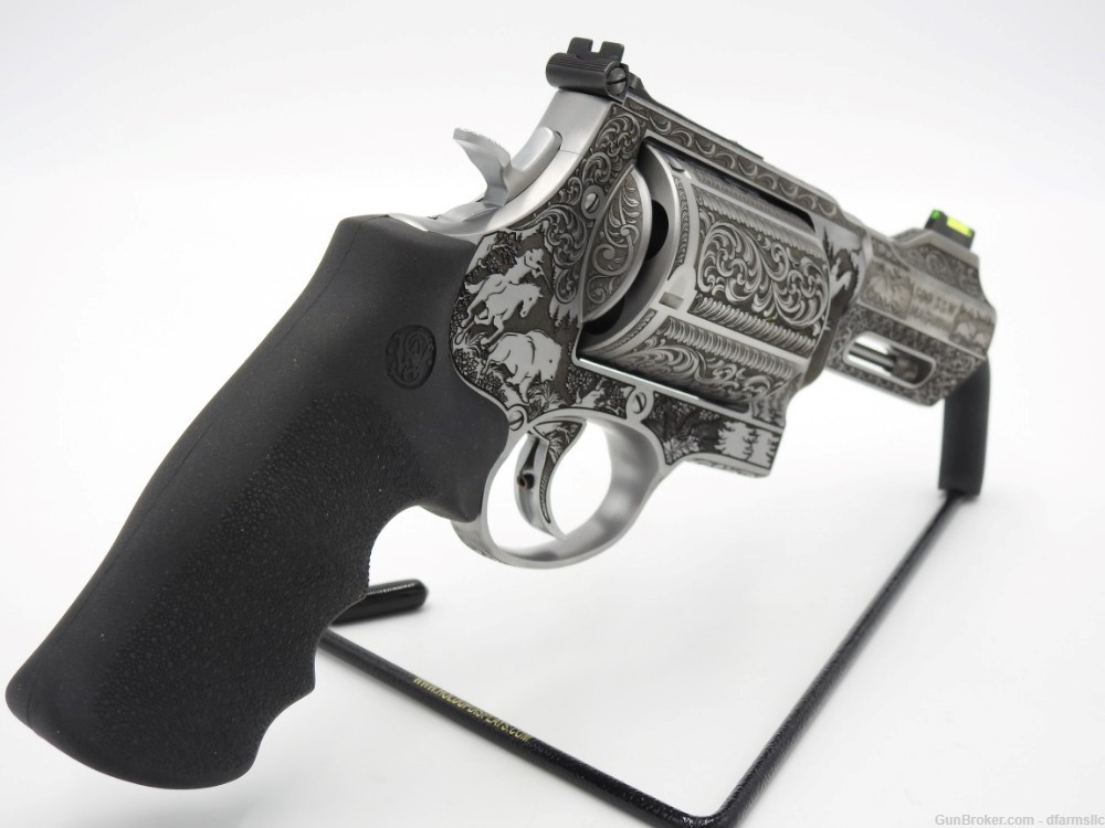 Spectacular Collector Custom Engraved S&W Smith & Wesson 500 PC 3.5" Barrel-img-11