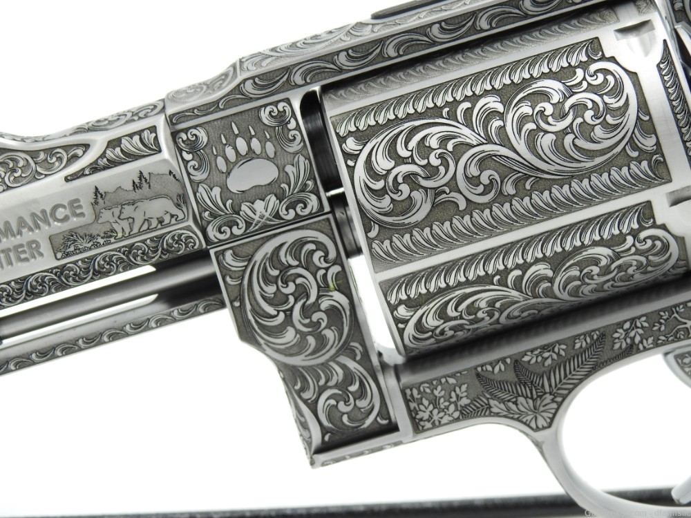Spectacular Collector Custom Engraved S&W Smith & Wesson 500 PC 3.5" Barrel-img-5