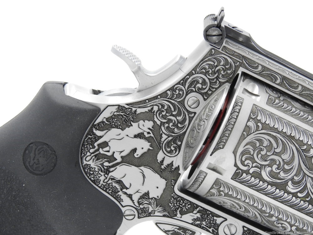 Spectacular Collector Custom Engraved S&W Smith & Wesson 500 PC 3.5" Barrel-img-17