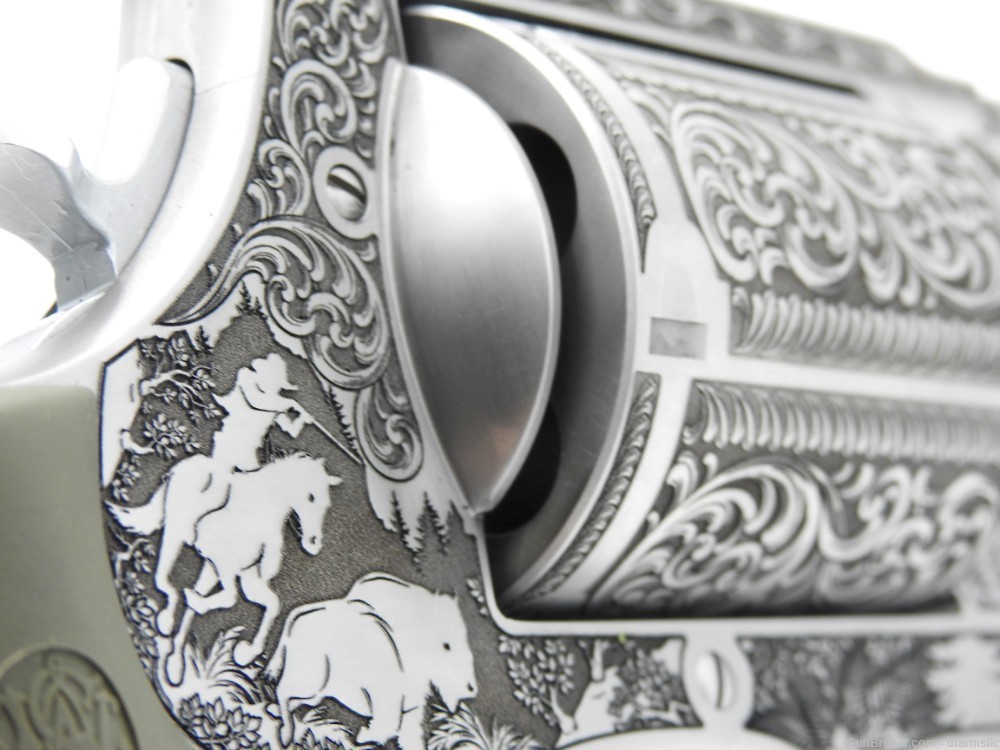 Rare Collector Custom Engraved S&W Smith & Wesson 460XVR 460 PC 3.5" Carry-img-33