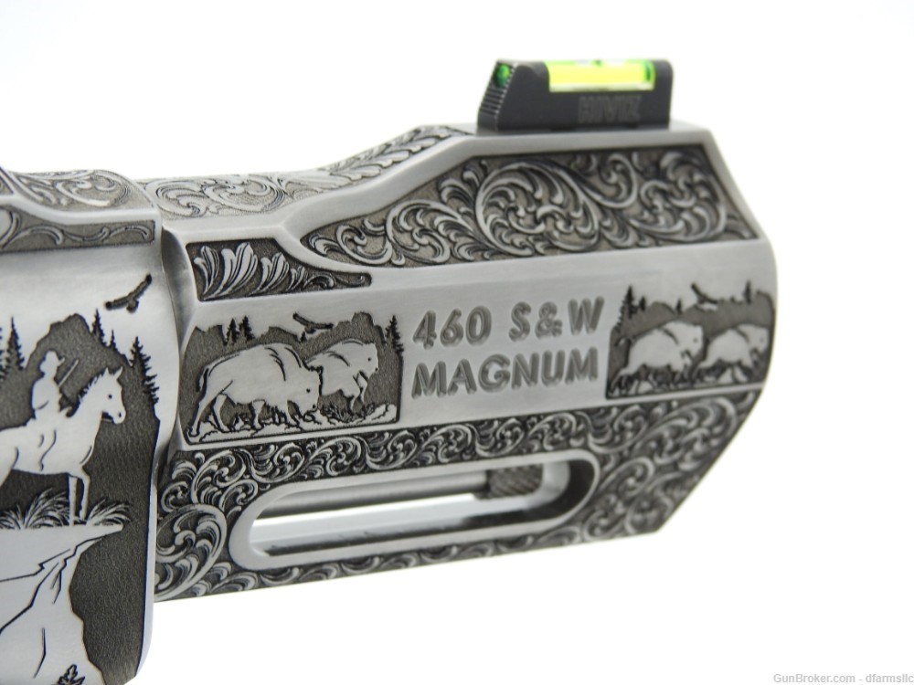 Rare Collector Custom Engraved S&W Smith & Wesson 460XVR 460 PC 3.5" Carry-img-17