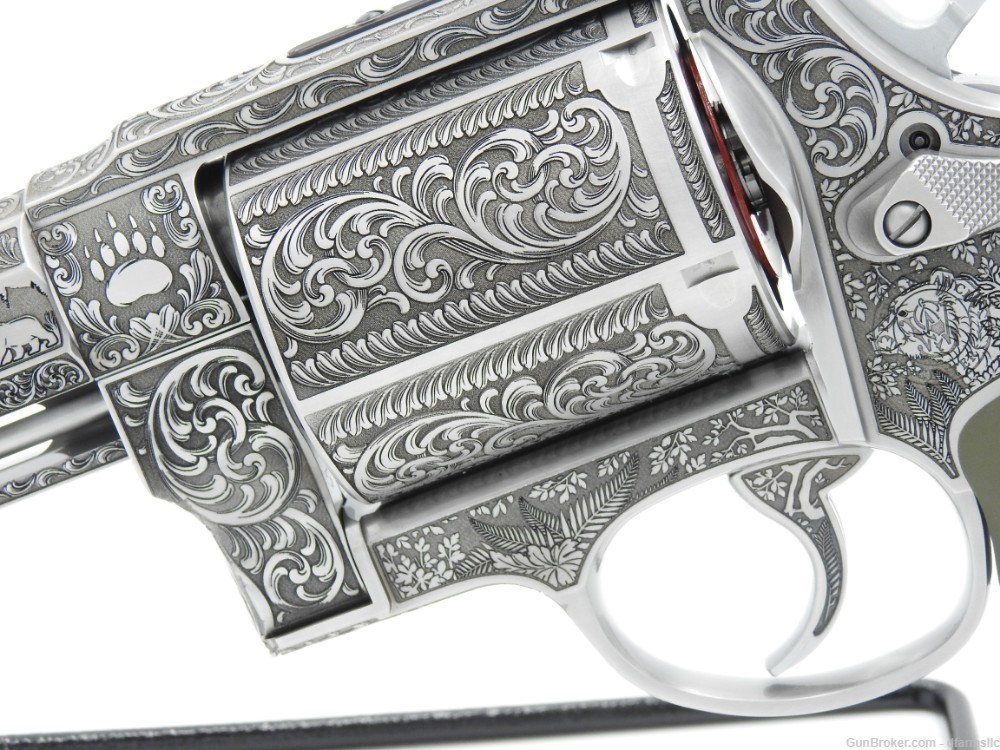 Rare Collector Custom Engraved S&W Smith & Wesson 460XVR 460 PC 3.5" Carry-img-5