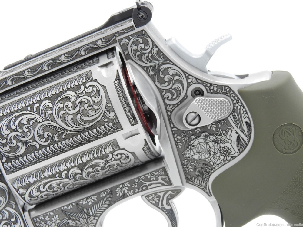 Rare Collector Custom Engraved S&W Smith & Wesson 460XVR 460 PC 3.5" Carry-img-6